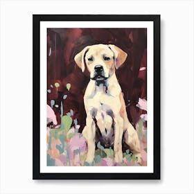 A Boxer Dog Painting, Impressionist 3 Art Print