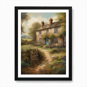 Country Cottage..6 Art Print