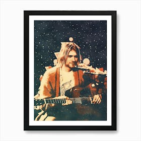 Nirvana kurt cobain 9 Art Print