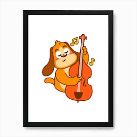 Prints, posters, nursery and kids rooms. Fun dog, music, sports, skateboard, add fun and decorate the place.31 Art Print