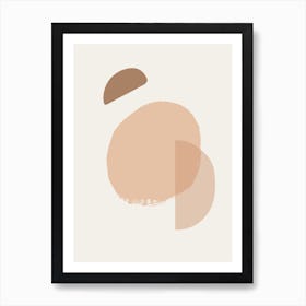 Satatic Objects Composition Art Print