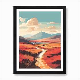 The Great Glen Way Scotland 7 Hiking Trail Landscape Art Print