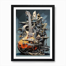 Rock N Roll Forever 27 Art Print