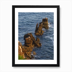 Ocean Rocks Art Print