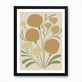 Scandinavian Flower 2 Art Print