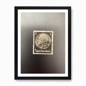 Postage Stamp 5 Art Print