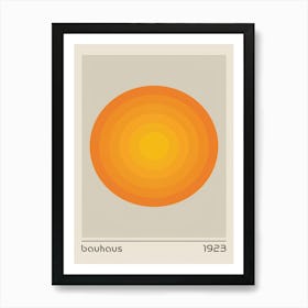 Bouhaus 1923 Art Print