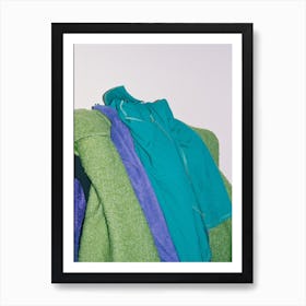 Colorful Clothing Art Print