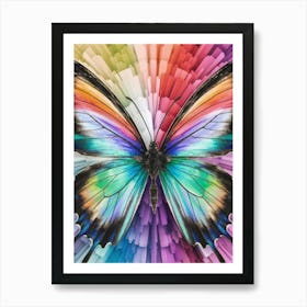 Colorful Butterfly Art Print