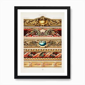 17th Century Pattern, Albert Racine (7) Art Print