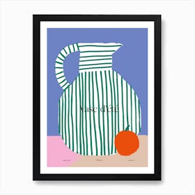 Vase D'Été Art Print