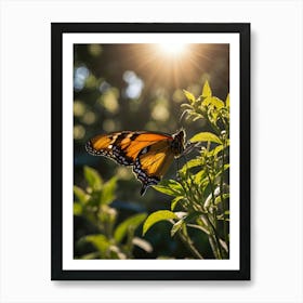 Monarch Butterfly Art Print