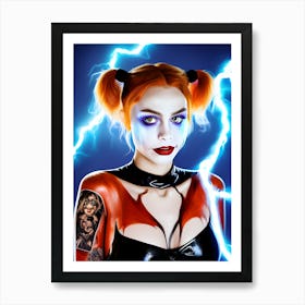 Pretty Punk Girl 5 Art Print