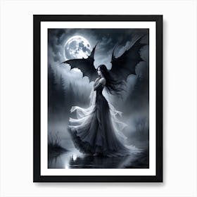 Lost Within an Endless Dark Art Print