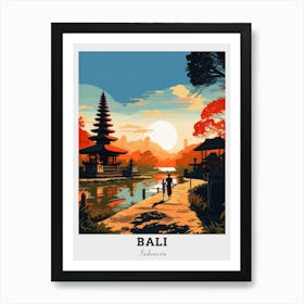 Bali Travel Art Print