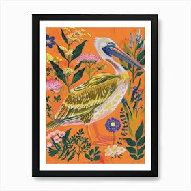 Spring Birds Brown Pelican 2 Art Print