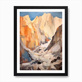 Mount Whitney Usa 3 Mountain Painting Art Print
