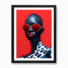 Fashioning Tomorrow: Afro American Vibes Art Print