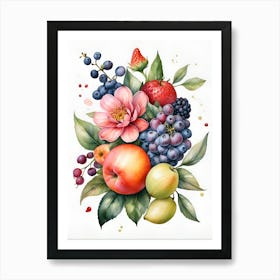 Fruit Bouquet Art Print