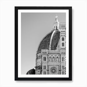 Florence In Black And White 4 Art Print