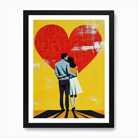 'Love You' Valentine's Day Art Print