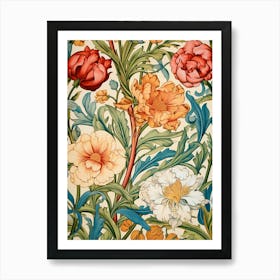 William Morris Tulips Affiche