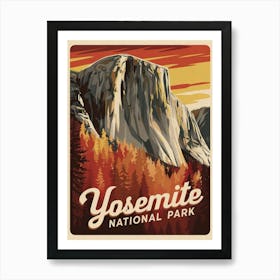 Yosemite National Park 3 Art Print