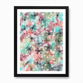 Abstract Watercolor Painting 1 Art Print