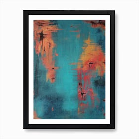 Modern shabby Art Print