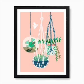 Hanging Gardens Art Print