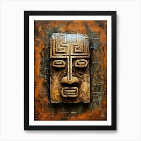 Herero Heritage - African Masks Series Art Print