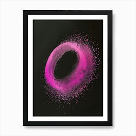 Pink Powder 1 Art Print