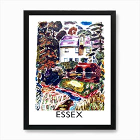 Essex, Vintage Travel Poster Art Print