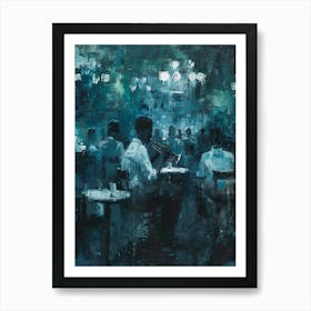 Jazz At The Bar 1 Art Print