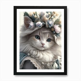 Fairy Cat Art Print