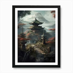 Asian Landscape 61 Art Print