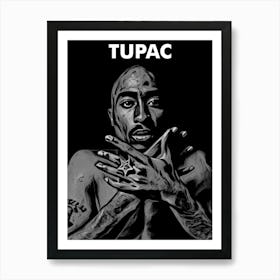 Tupac 10 Art Print