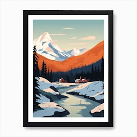 Norway 1 Travel Illustration Art Print