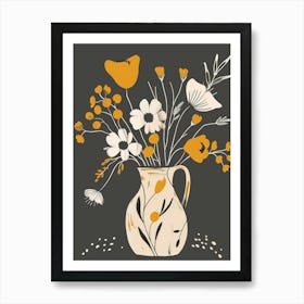 Flowers In A Vase 165 Art Print