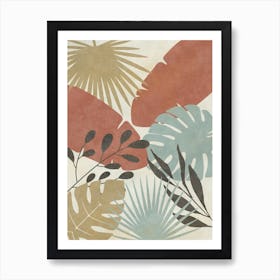 Tropical Leaves 6 Art Print