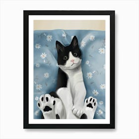 Paws And Petals Art Print