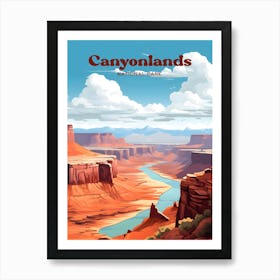 Canyonlands National Park Utah USA Adventure Travel Art Art Print