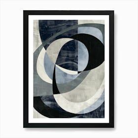 Abstract Circles 93 Art Print