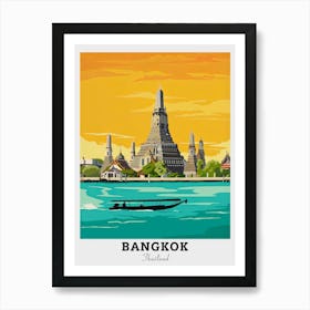 Bangkok Travel Art Print