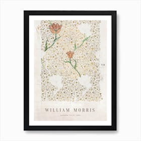 William Morris, Garden Tulip Art Print