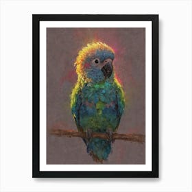 Colorful Parrot 27 Art Print