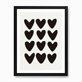 Hearts - Matisse Art Print