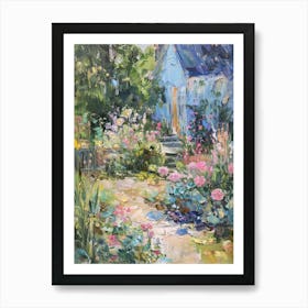  Floral Garden Garden Melodies 10 Art Print