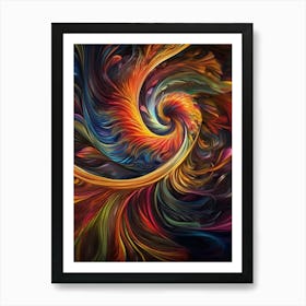 Abstract Painting 911 Art Print