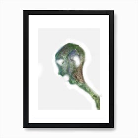 Man'S Head Art Print